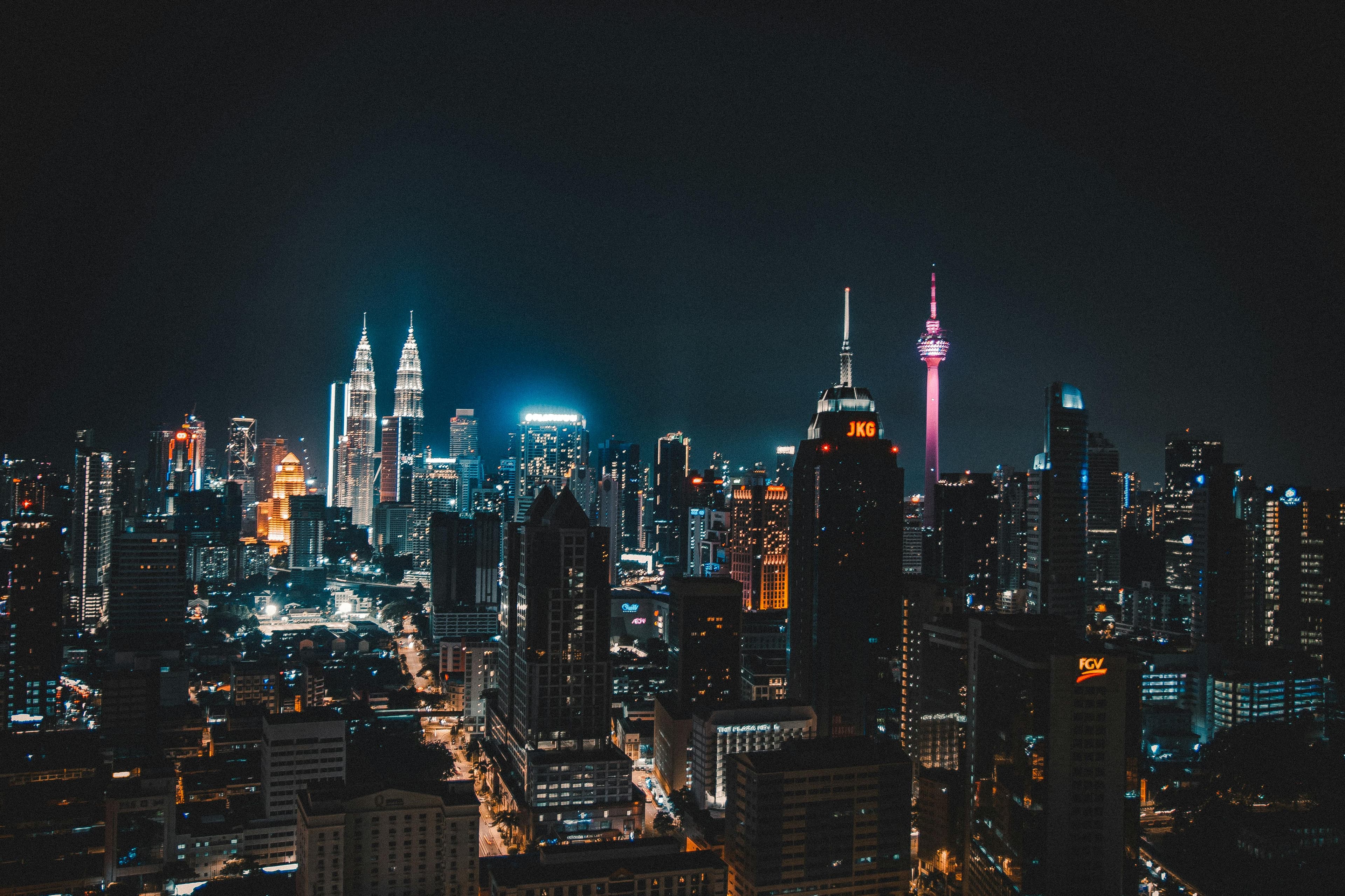 Kuala Lumpur skyline 2026 with Merdeka 118 and Petronas Towers