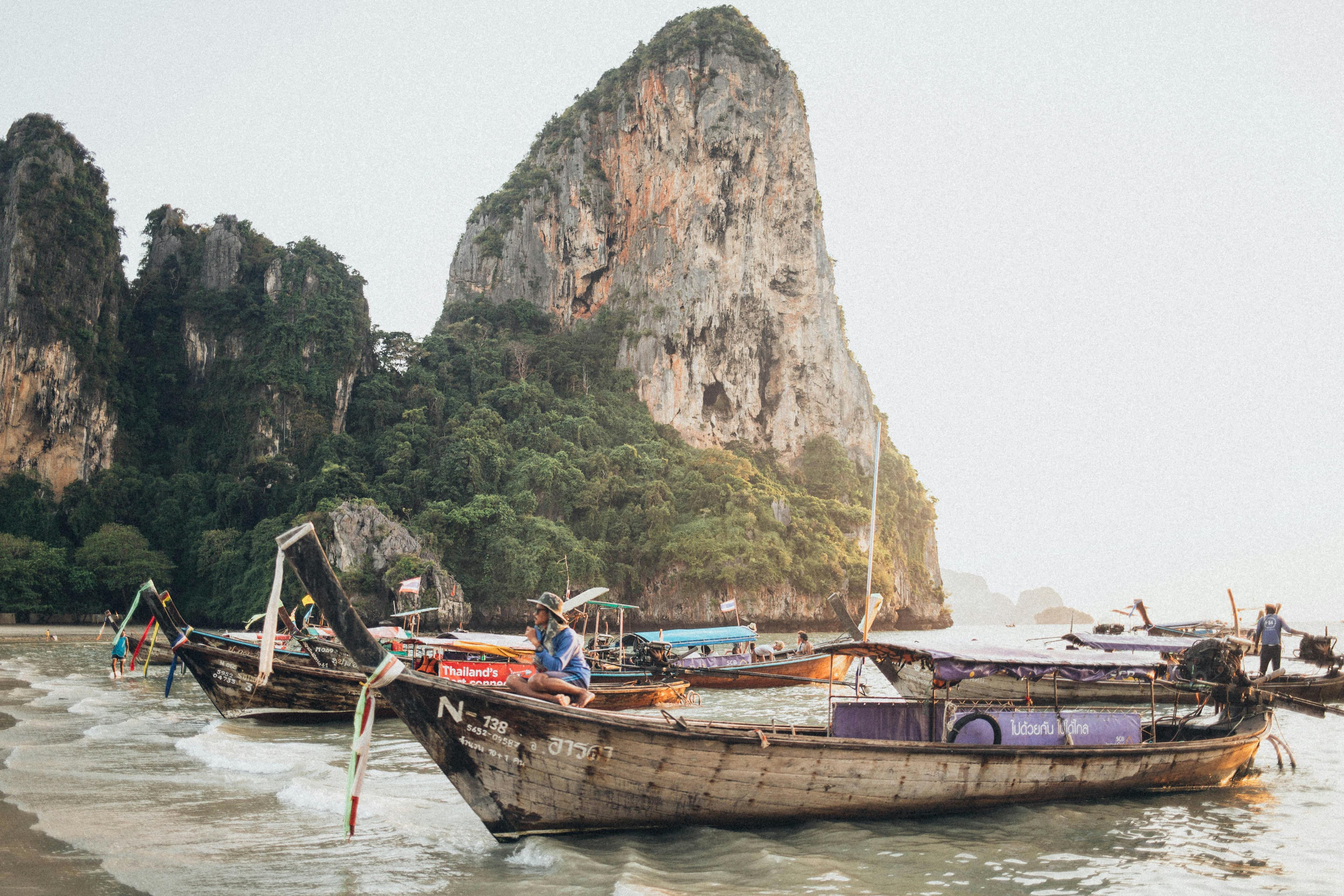 Krabi longtail sunset best time visit Thailand 2026